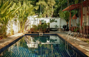 Beachfront pool villa